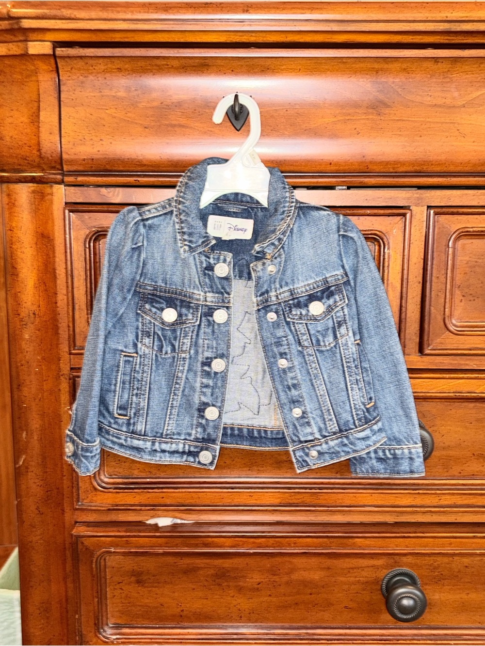 Baby Gap Disney Minnie Mouse Denim Jacket 18-24M NWT - Picture 2 of 5